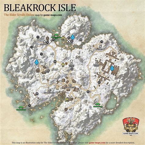the missing of bleakrock|bleakrock isle map.